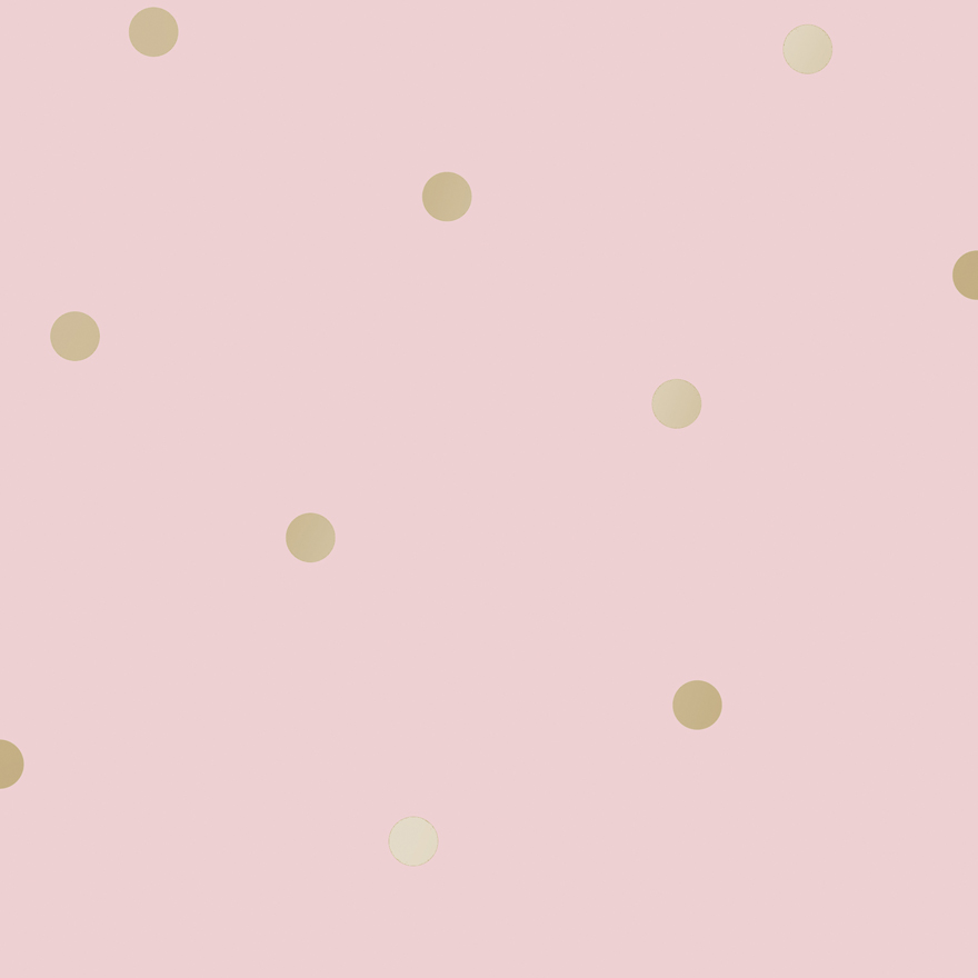 Dotty Pink/Gold – Holden Decor