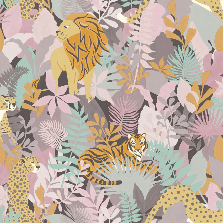 Animal Kingdom Pink – Holden Decor