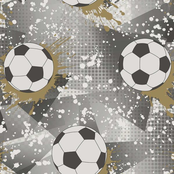 14090 Football Frenzy Black Gold Thumbnail