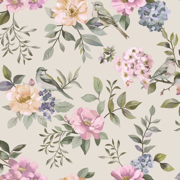 14192 The Bird Garden Beige Multi thumbnail