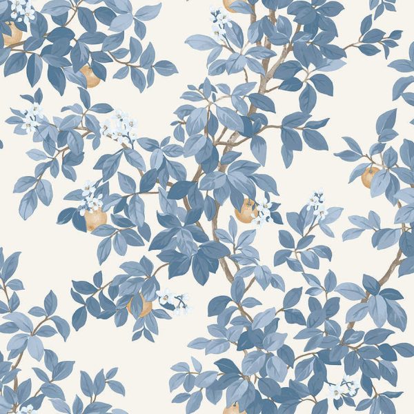 14242 Orange Tree Blue White thumbnail