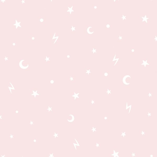 Stars and Moons Pink – Holden Decor