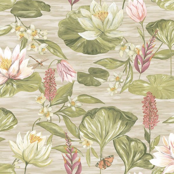 91642 Water Lilly beige Thumbnail