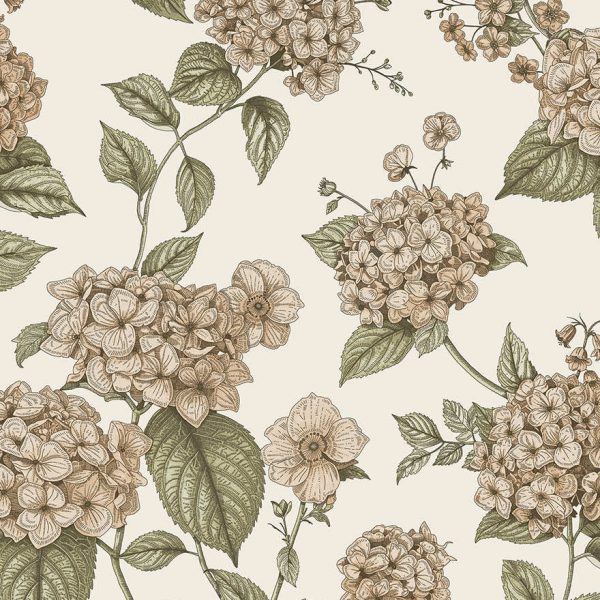 92120 Hortsensia Coral Green Thumbnail